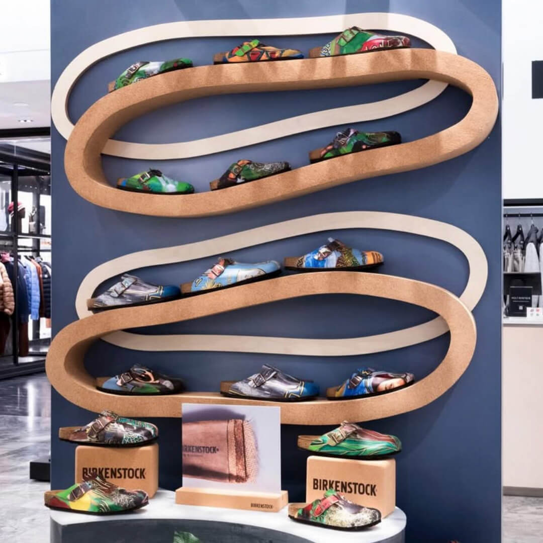 Birkenstock brand activation at Holt Renfrew