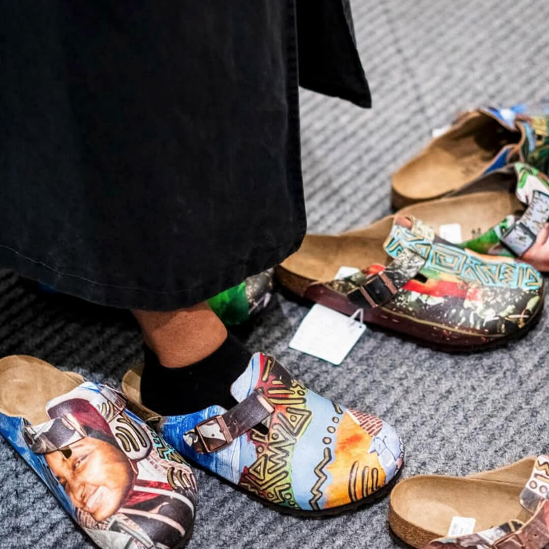Birkenstock Holt Renfrew activation detail